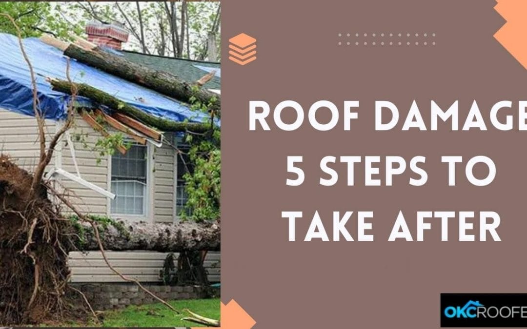 Roof Damage: 5 Steps to Take after a Storm Damages Your Home in Oklahoma City