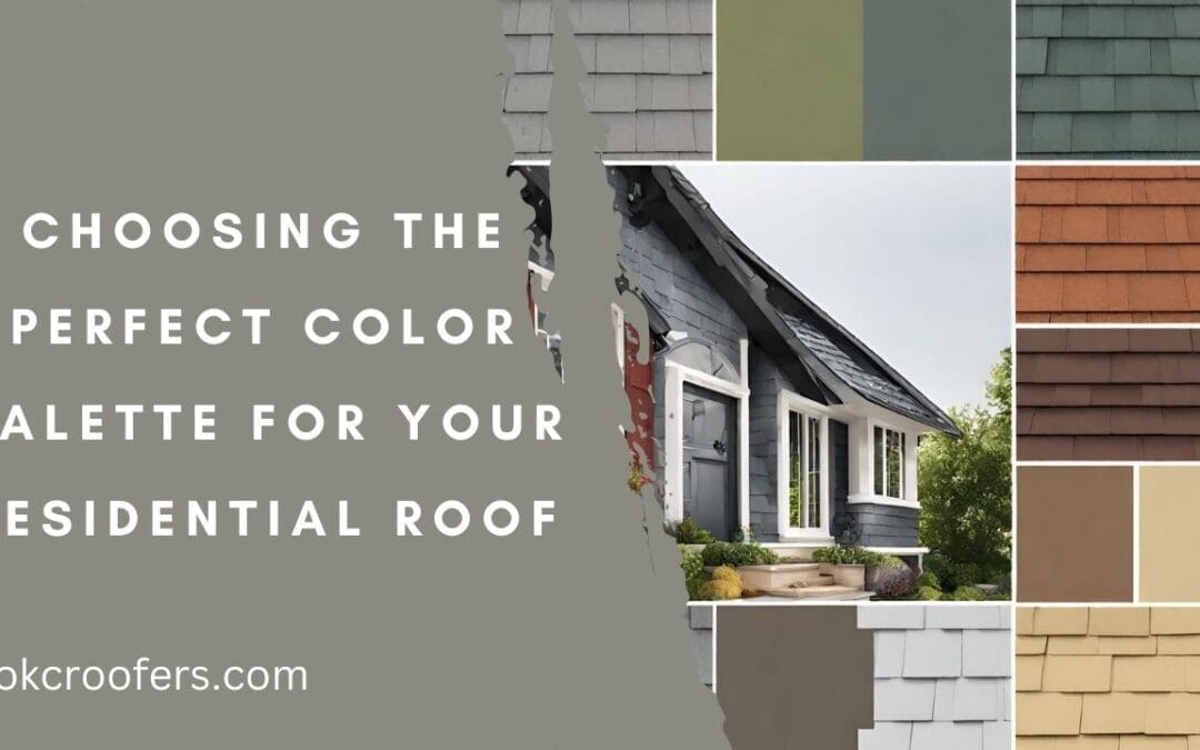 Choosing the Perfect Color Palette for Your Residential Roof